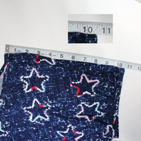 Womens Large (12-14) 2 Piece Multi Color Star Pattern Secret Treasures Short Set - Picture 7 of 14